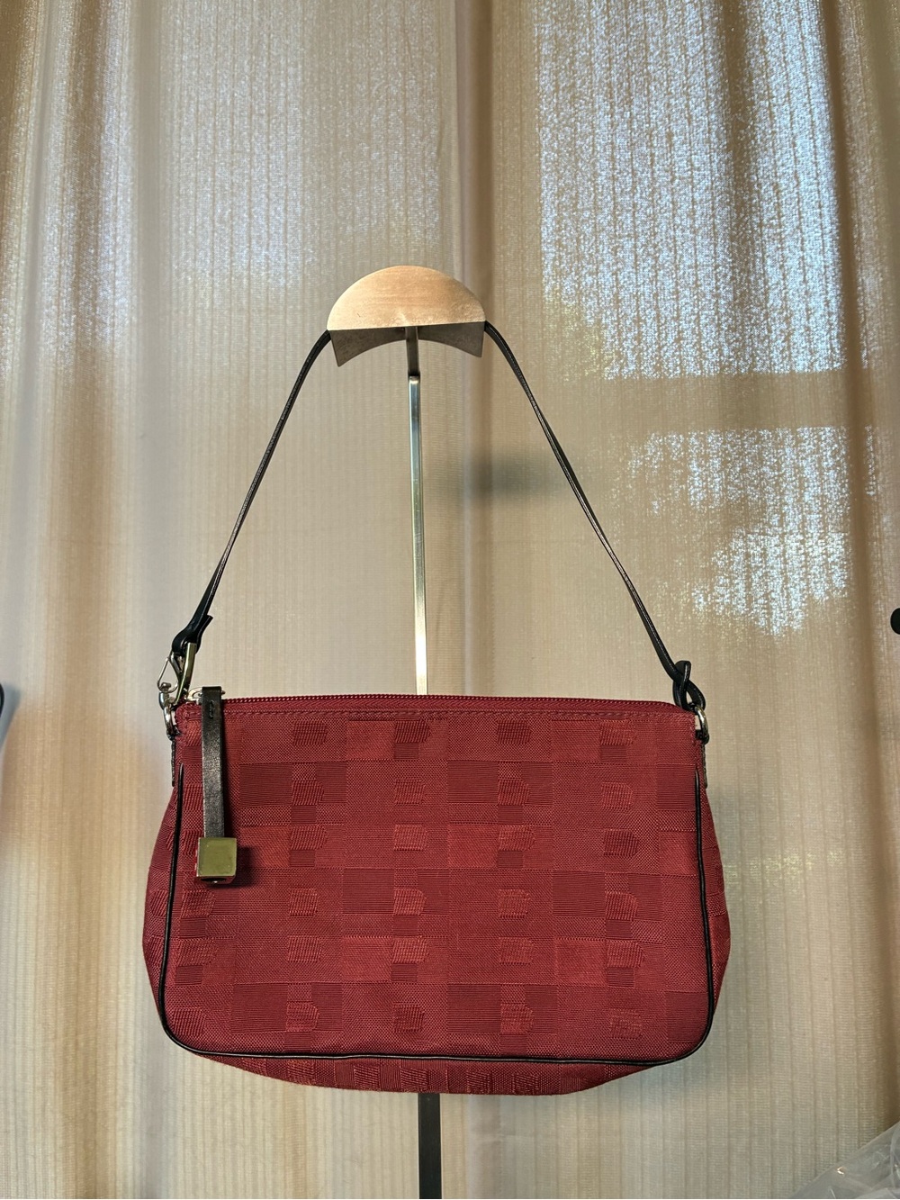 Bally Cotton One Shoulder Bag